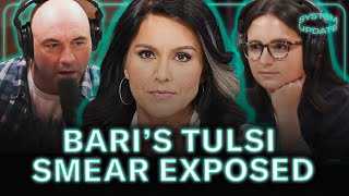 Joe Rogan EXPOSES Bari Weisss Baseless Smears Against Tulsi [upl. by Aneelak]