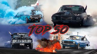 FLINTYS TOP 50 BURNOUTS [upl. by Cheatham]