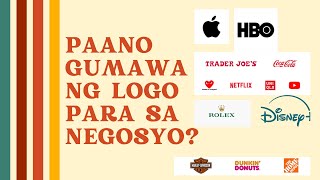 PAANO GUMAWA NG LOGO PARA SA NEGOSYO [upl. by Mis]