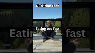 Healthy Habits Stop eating too fast health eating healthy [upl. by Zennas889]