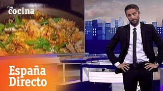 Paella valenciana  España Directo  RTVE Cocina [upl. by Irdua]