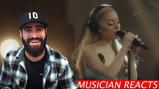 Ariana Grande  Tattooed Heart Live from London  Musicians Reaction [upl. by Rooker]