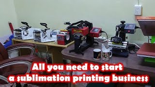 Start a sublimation printing business [upl. by Lohrman]