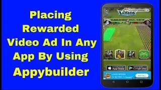 Placing Rewarded Video Ads in Any App aia file freeImplement Rewarded Video Ads In App [upl. by Hooker]