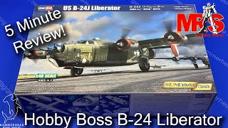 Hobby Boss 148 B24J  5 Minute Review [upl. by Yevoc]