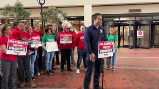 Healthcare workers call for dissolution of Hennepin Healthcare board [upl. by Lahcym]