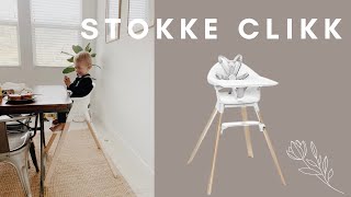 stokke clikk high chair review [upl. by Iorgo437]