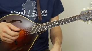 Changing Between Chords and Melody  Mandolin Lesson [upl. by Arlyne379]