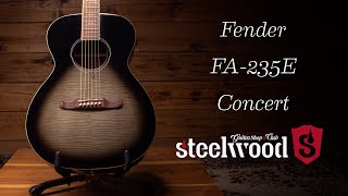 ¿Conquistar el mundo con una guitarra acústica  Fender FA235E Concert [upl. by Sparhawk]