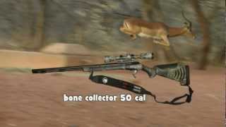 Muzzleloader Hunting in Africa  One shot kill [upl. by Tnarg]