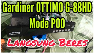 Receiver Kvision Gardiner OTTIMO G88HD mode P00  Flash Receiver  Flash Eeprom  SSE TEKNIK [upl. by Alusru121]