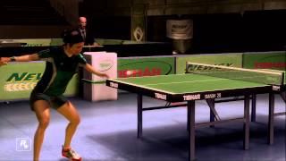 gman quot quo vadis quot table tennis xbox 360 tv ad  rockstar games [upl. by Ayanet]