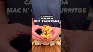 Carne Asada Mac n’ Cheese Burritos shorts [upl. by Bloomer152]