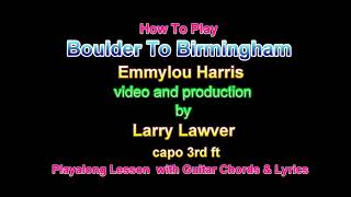 Boulder To Birmingham Emmylou Harris [upl. by January]