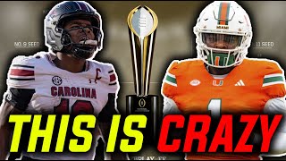 The CFB Playoff Rankings just got BLOWN UP 🤯 [upl. by Porter]