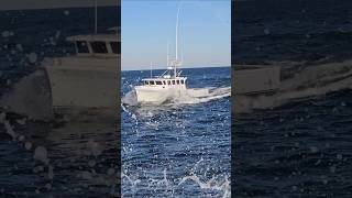 Moon Shine  Beautiful Fishing Boat Enters The Manasquan Inlet [upl. by Georg]