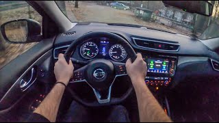 Nissan Qashqai Night  4K POV Test Drive 345 Joe Black [upl. by Cassil]