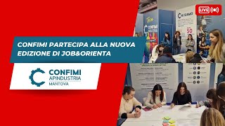 Confimi partecipa alla nuova edizione di JobampOrienta  TG Telemantova [upl. by Ahsed]