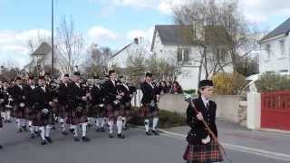 Askol Ha Brug Pipe Band Saint Herblain 44 [upl. by Anniram]