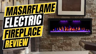 Masarflame Electric Fireplace Review Pros amp Cons Explained [upl. by Safoelc921]