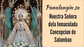 PANALANGIN sa NUESTRA SEÑORA DELA INMACULADA CONCEPCION DE SALAMBAO [upl. by Ellekcim156]