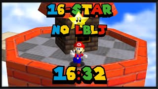 Super Mario 64 N64 16Star No LBLJ 1632 [upl. by Rhiamon]