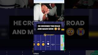 HE CROSSED THE ROAD AND MADE 80K 😭😂 roobet slots casino [upl. by Harbard645]