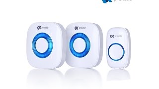 Proxelles Wireless Doorbell System  CWB 20 [upl. by Alemac]