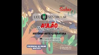 AULÃO MODERNISMO vestibular UEL [upl. by Akcire]