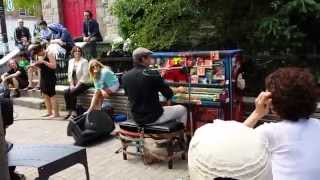 Émile ProulxCloutier  Street Piano  Montréal [upl. by Atinuj]