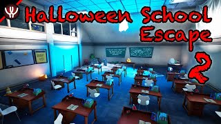 Fortnite  Halloween School Escape 2 [upl. by Alleb]