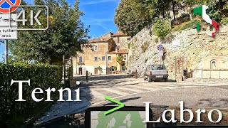 Scenic Drive Latium amp Umbria Italy Terni ⩾ Labro  October 🌞 [upl. by Goulder98]