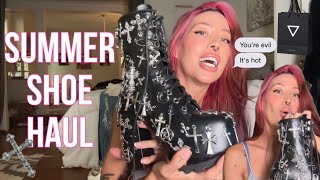 Summer Shoe Haul  Dollskill LaModa Widow Oh My  WTFox Vlog ×53 [upl. by Nelson778]