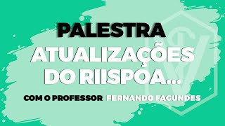 Palestra  Atualizações do RIISPOA [upl. by Karlotte914]