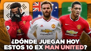 10 EX MANCHESTER UNITED PERDIDOS por el MUNDO [upl. by Felic]