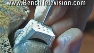 Bench Jewelers Setting Diamonds Bead and Bright Cutting [upl. by Prader]