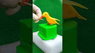 Mini bird dispensar holder  pet food dispenser with review JC1160shortsfunny [upl. by Enyaj]