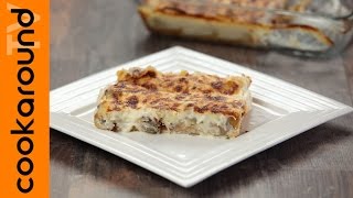 Cannelloni di crepes ai funghi  Ricette paste al forno [upl. by Anetta]