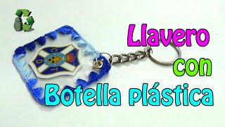 Llavero personalizable con botella plástica Reciclaje Ecobrisa [upl. by Perrie]