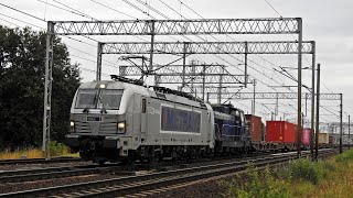 Siemens Vectron 383411 Metrans  Ls8003SM422654 z kontenerami do Kątów Wrocławskich [upl. by Scrope270]