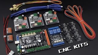 Connect PiBot GRBL CNC Electronics kits on a Openbuilds Kits CNC [upl. by Nosnek]