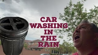 Car Washing While It’s Raining Rinseless Washing Is Life Car Care Therapy [upl. by Avrom536]