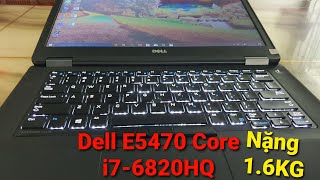 Dell Latitude E5470 core i76820HQ [upl. by Elbam]