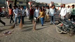 BJP Workers Showoff During Swachata Abhiyan [upl. by Miguel]