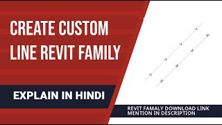 Create custom line Revit family [upl. by Patt]