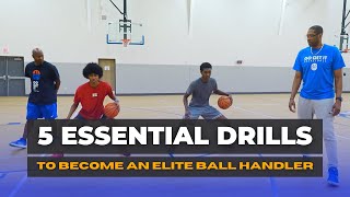 5 Essential Dribbling Drills to Master Ball Handling Skills [upl. by Sobmalarah]