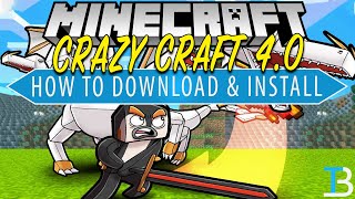 How To Download amp Install Crazy Craft 40 Get The Crazy Craft 40 Modpack [upl. by Pierro]