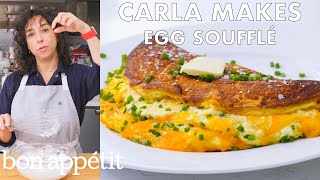 Carla Makes an Omelet Soufflé  From the Test Kitchen  Bon Appétit [upl. by Ahcilef897]