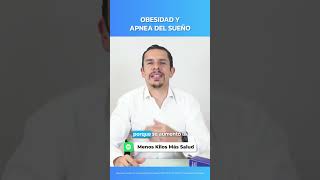 🤔 Apnea del sueño por causa de la obesidad DrRodrigoPrieto MenosKilosMasSalud obesidad salud [upl. by Azrim]