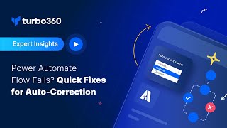 Power Automate Flow Fails Quick Fixes for AutoCorrection [upl. by Nnylimaj181]